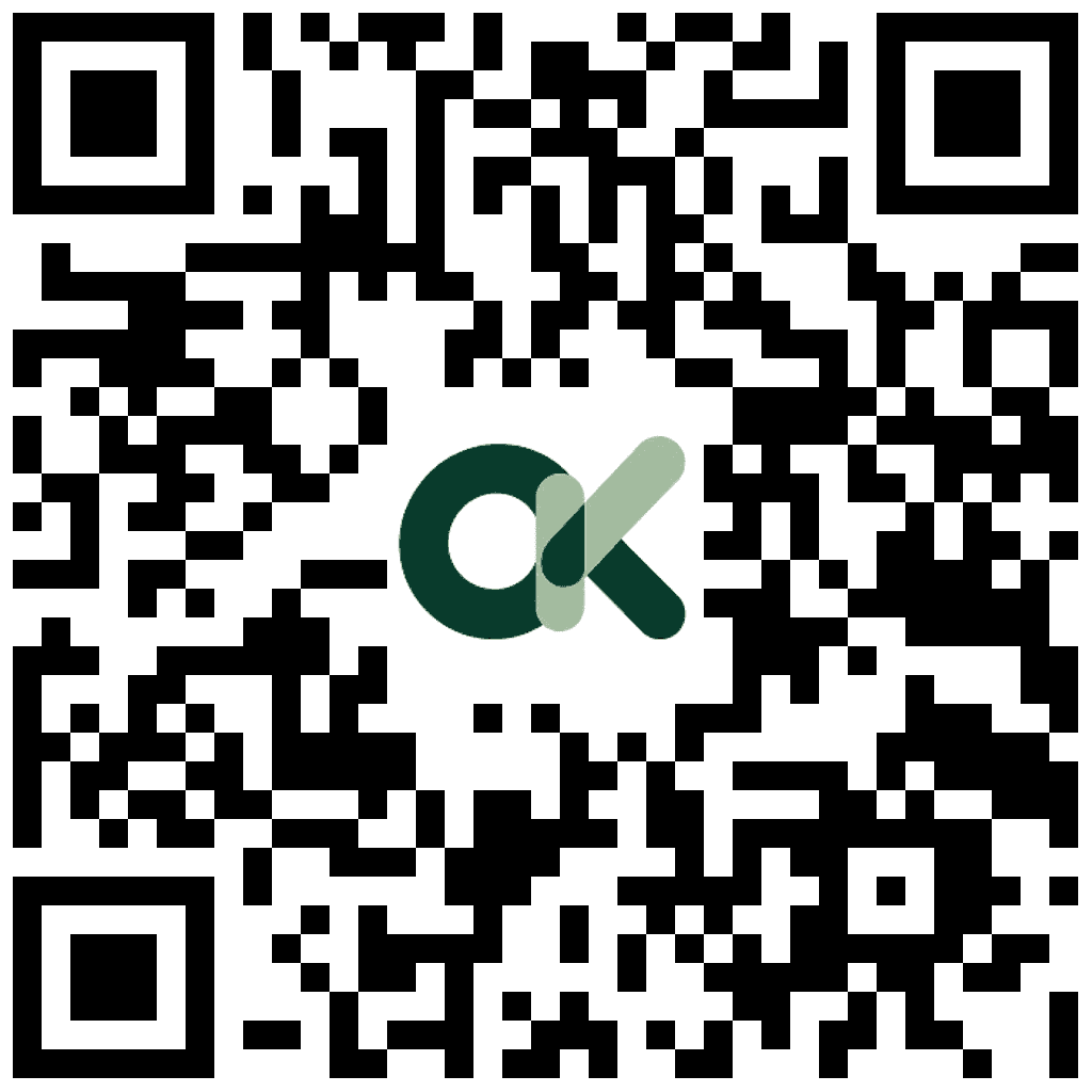 QR-code om Oefenkern te steunen